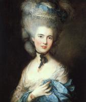 Gainsborough, Thomas - Portrait of a Lady in Blue